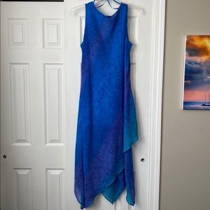 Blue Sheath Dress, plus size